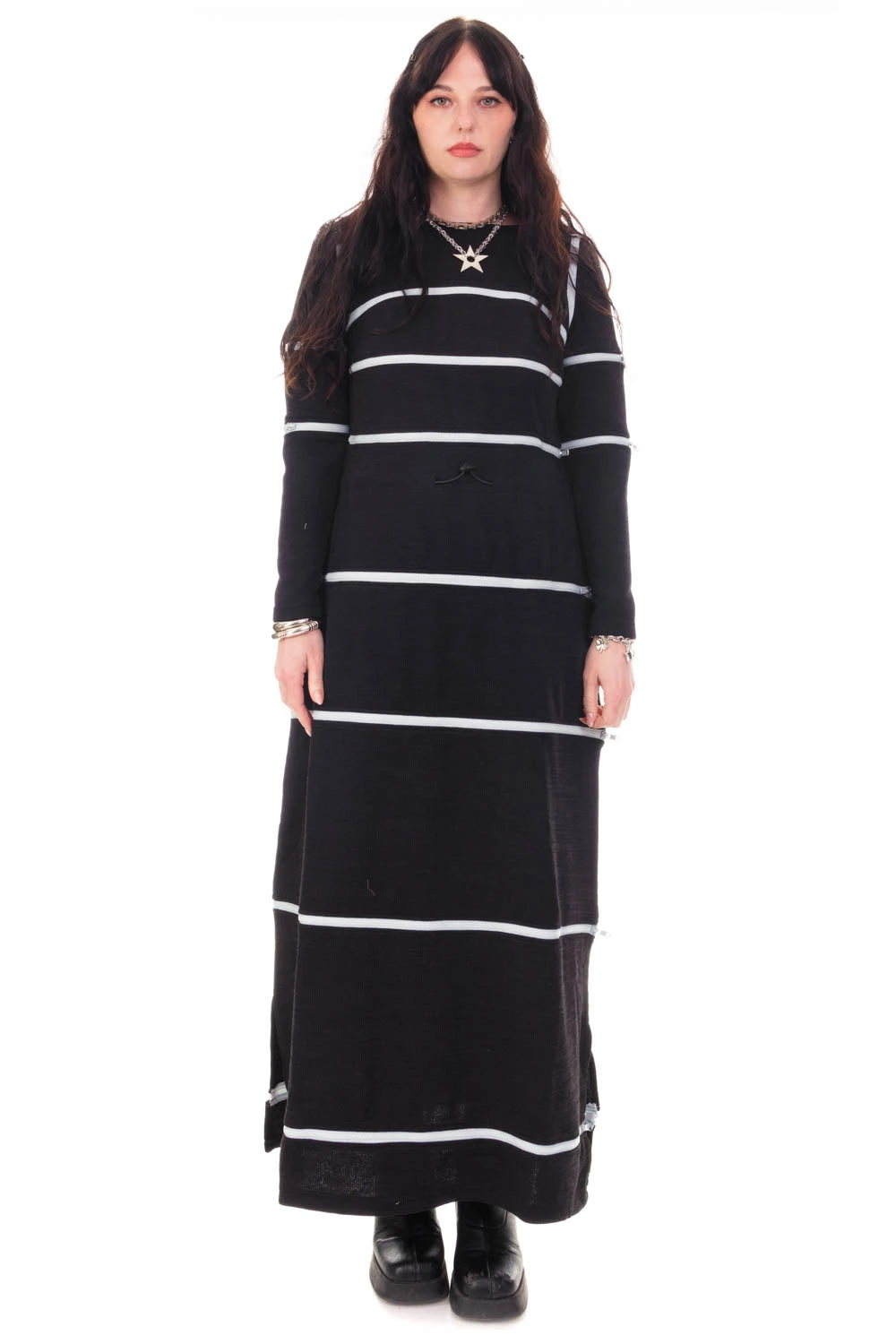 40-in-1 Black Zip-Off Convertible Dress 6 40-in-1 Black Zip-Off Convertible Dress - Image 4