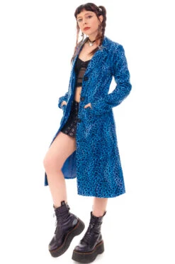 Mazzy Blue Cheetah Longline Jacket 37 Mazzy Blue Cheetah Longline Jacket -TUNNEL Vision Outlet HS115 3535 d7565f7a 0e82 44d2 b61a fbe9b85f49d2