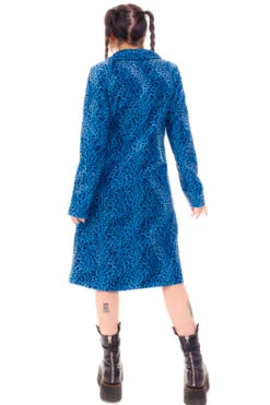 Mazzy Blue Cheetah Longline Jacket 41 Mazzy Blue Cheetah Longline Jacket -TUNNEL Vision Outlet HS115 3539 48c38303 eb46 41d8 a64c 8989bec5003d