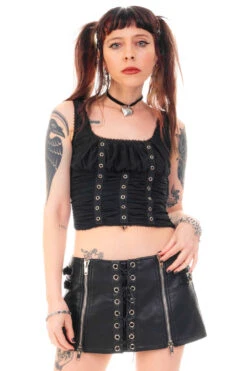 Lexi Black Grommet Top -TUNNEL Vision Outlet HS115 3553 6fa0b164 4744 46d3 839a ecddc0935bae