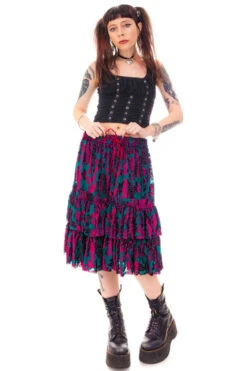 Louisa May Velvet Burnout Ruffle Skirt 37 Louisa May Velvet Burnout Ruffle Skirt -TUNNEL Vision Outlet HS115 3628 8df532cc e2ba 4afb 8ab2 c171785f8b55