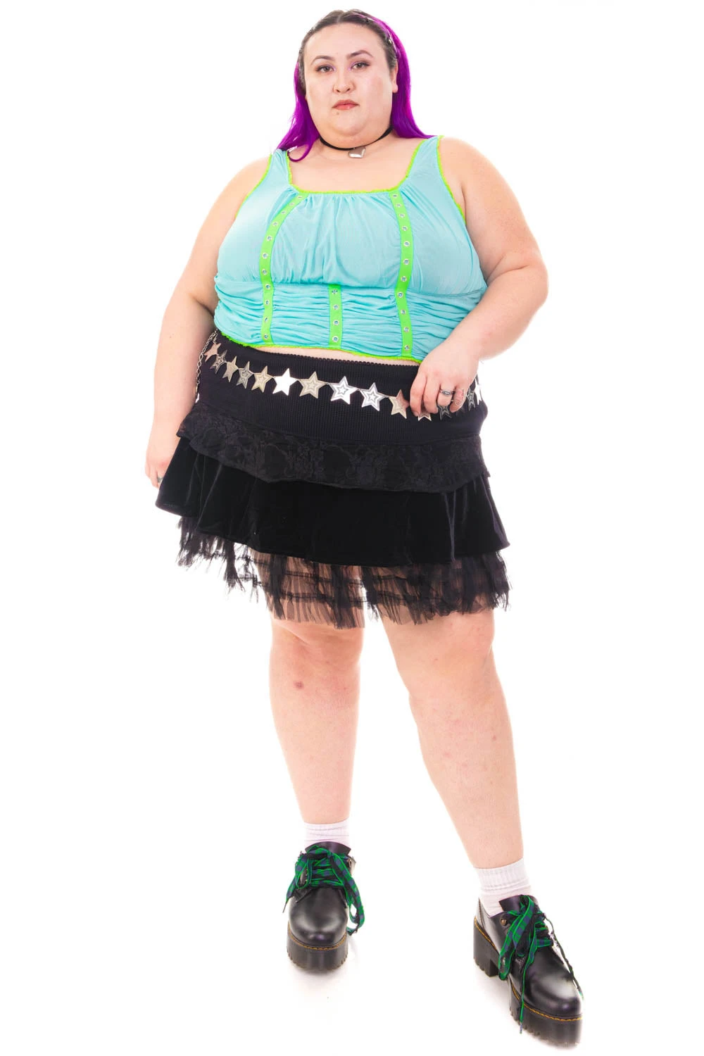 Lexi Aqua Grommet Top 11 Lexi Aqua Grommet Top - Image 9