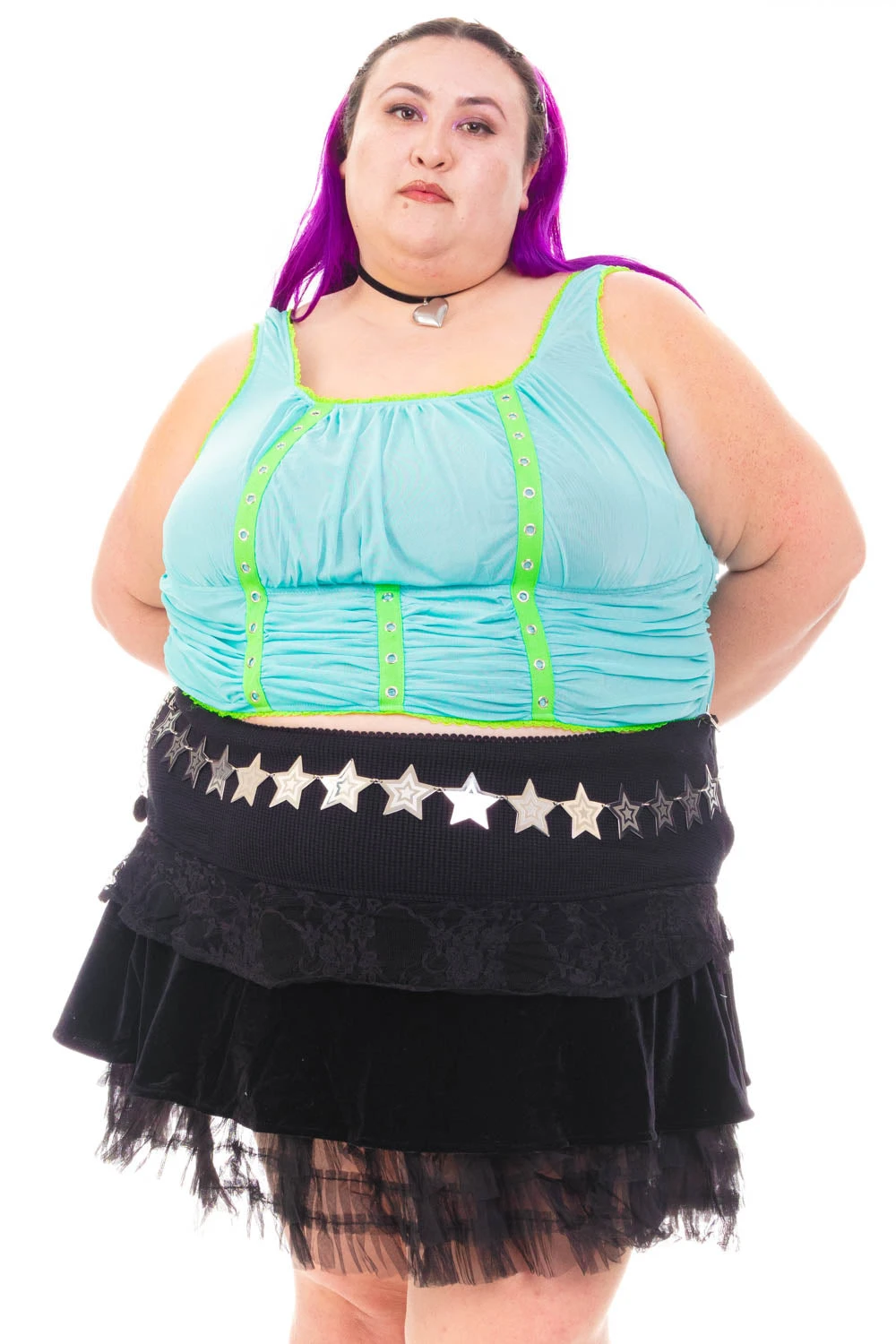 Lexi Aqua Grommet Top 12 Lexi Aqua Grommet Top - Image 10