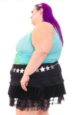 Lexi Aqua Grommet Top 30 Lexi Aqua Grommet Top -TUNNEL Vision Outlet HS115 3638