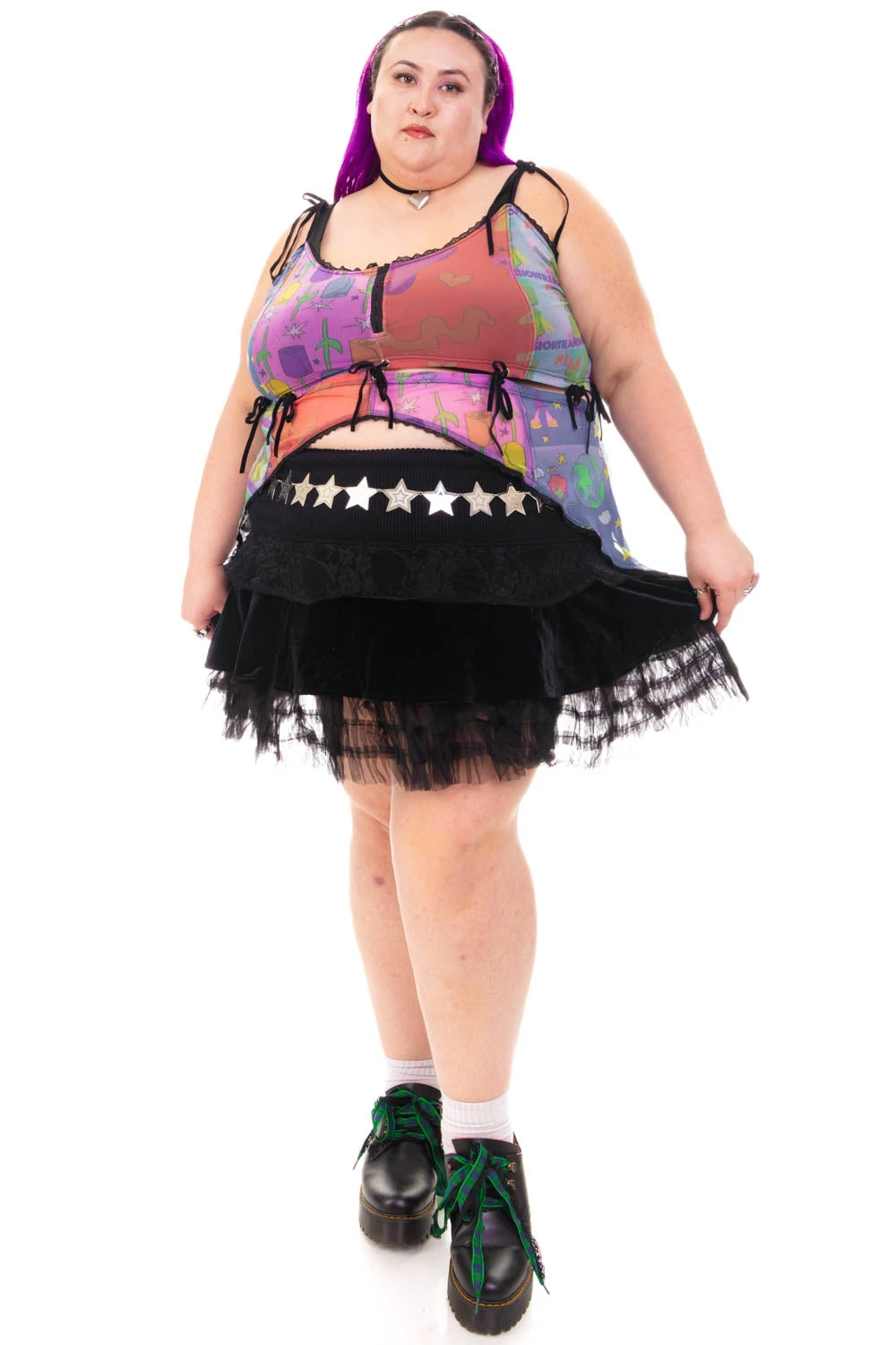 Gwendolyn Printed Tie-Up Camisole 19 Gwendolyn Printed Tie-Up Camisole - Image 17