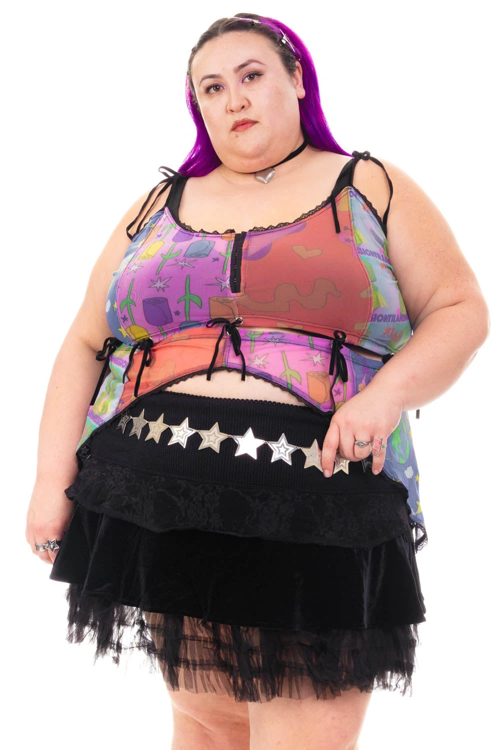 Gwendolyn Printed Tie-Up Camisole 20 Gwendolyn Printed Tie-Up Camisole - Image 18