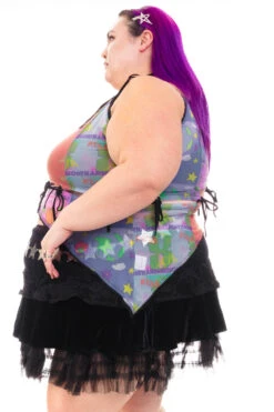 Gwendolyn Printed Tie-Up Camisole 40 Gwendolyn Printed Tie-Up Camisole -TUNNEL Vision Outlet HS115 3667