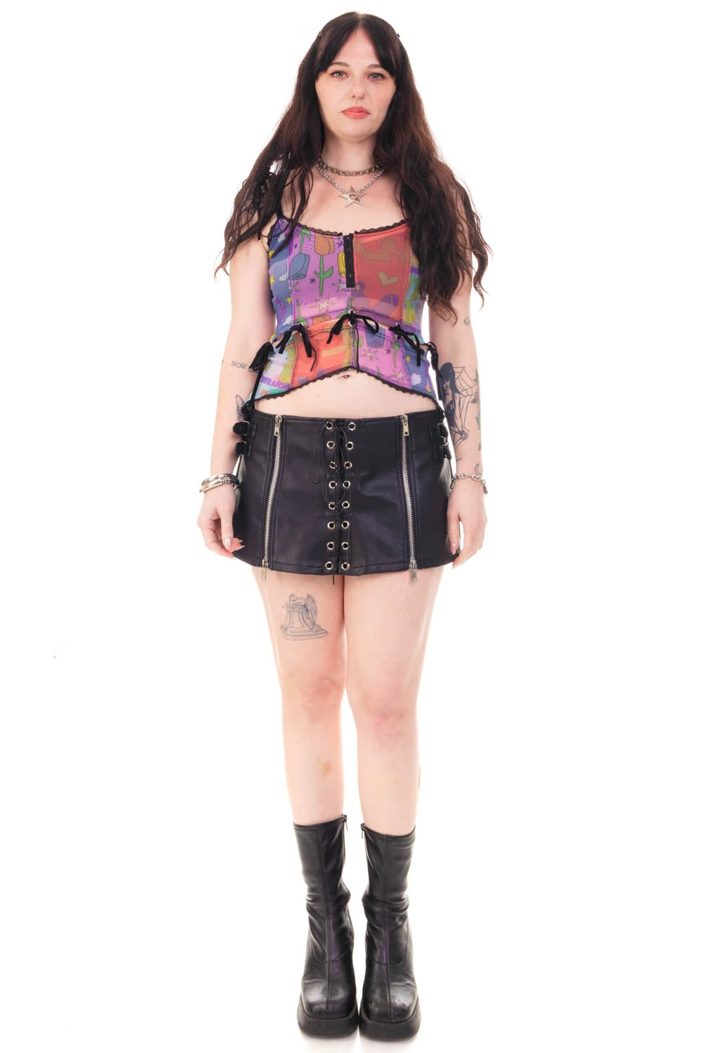 Gwendolyn Printed Tie-Up Camisole 15 Gwendolyn Printed Tie-Up Camisole - Image 13