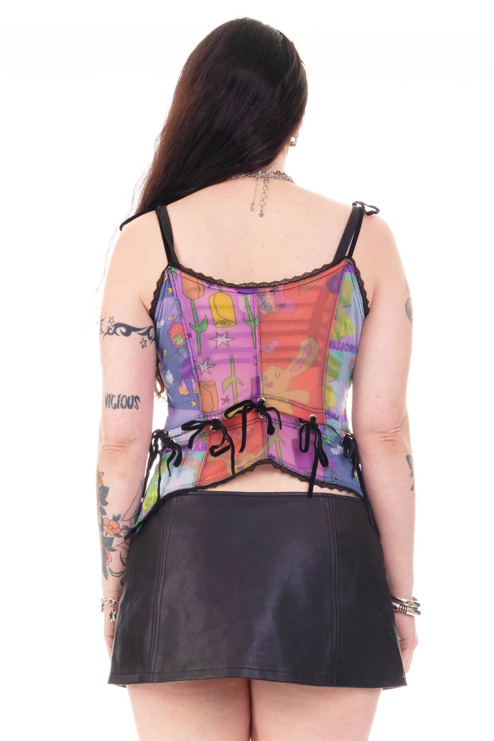 Gwendolyn Printed Tie-Up Camisole 18 Gwendolyn Printed Tie-Up Camisole - Image 16