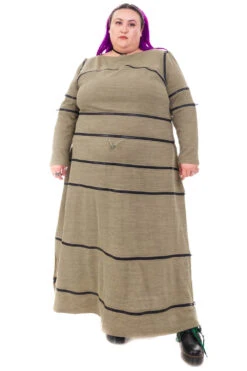 40-in-1 Olive Green Zip-Off Convertible Dress 37 40-in-1 Olive Green Zip-Off Convertible Dress -TUNNEL Vision Outlet HS115 3764