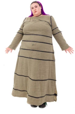 40-in-1 Olive Green Zip-Off Convertible Dress 38 40-in-1 Olive Green Zip-Off Convertible Dress -TUNNEL Vision Outlet HS115 3765