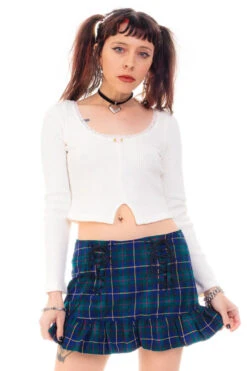 Rosa White Lace-Trimmed Thermal Long-Sleever 37 Rosa White Lace-Trimmed Thermal Long-Sleever -TUNNEL Vision Outlet HS115 3802 d64792de 1e4b 4613 a559 1d7f510bbaa2