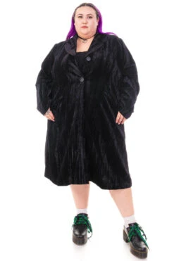 Mazzy Black Longline Jacket -TUNNEL Vision Outlet HS115 3808