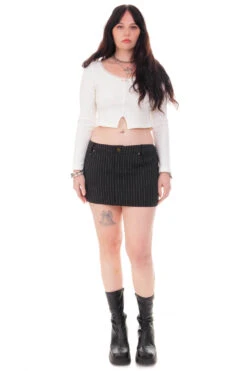 Rosa White Lace-Trimmed Thermal Long-Sleever 28 Rosa White Lace-Trimmed Thermal Long-Sleever -TUNNEL Vision Outlet HS115 3882