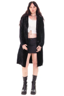 Mazzy Black Longline Jacket -TUNNEL Vision Outlet HS115 3894