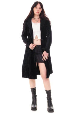 Mazzy Black Longline Jacket -TUNNEL Vision Outlet HS115 3895