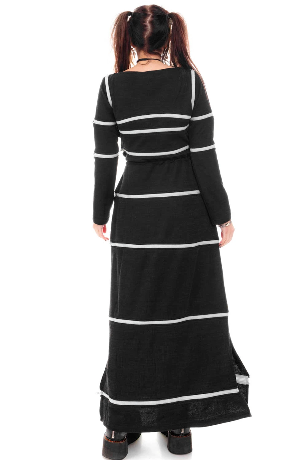 40-in-1 Black Zip-Off Convertible Dress 18 40-in-1 Black Zip-Off Convertible Dress - Image 16