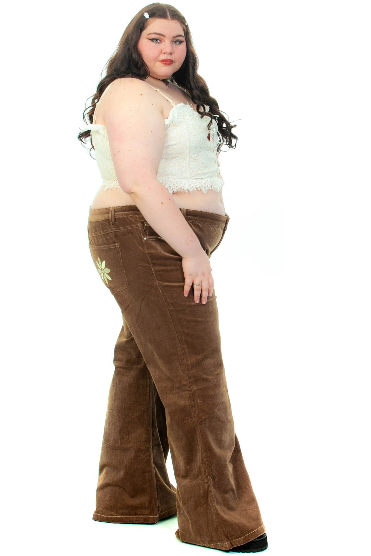 TUNNEL VISION SECONDHAND (GRADE A) Melody Brown Corduroy Flares 20 TUNNEL VISION SECONDHAND (GRADE A) Melody Brown Corduroy Flares - Image 19