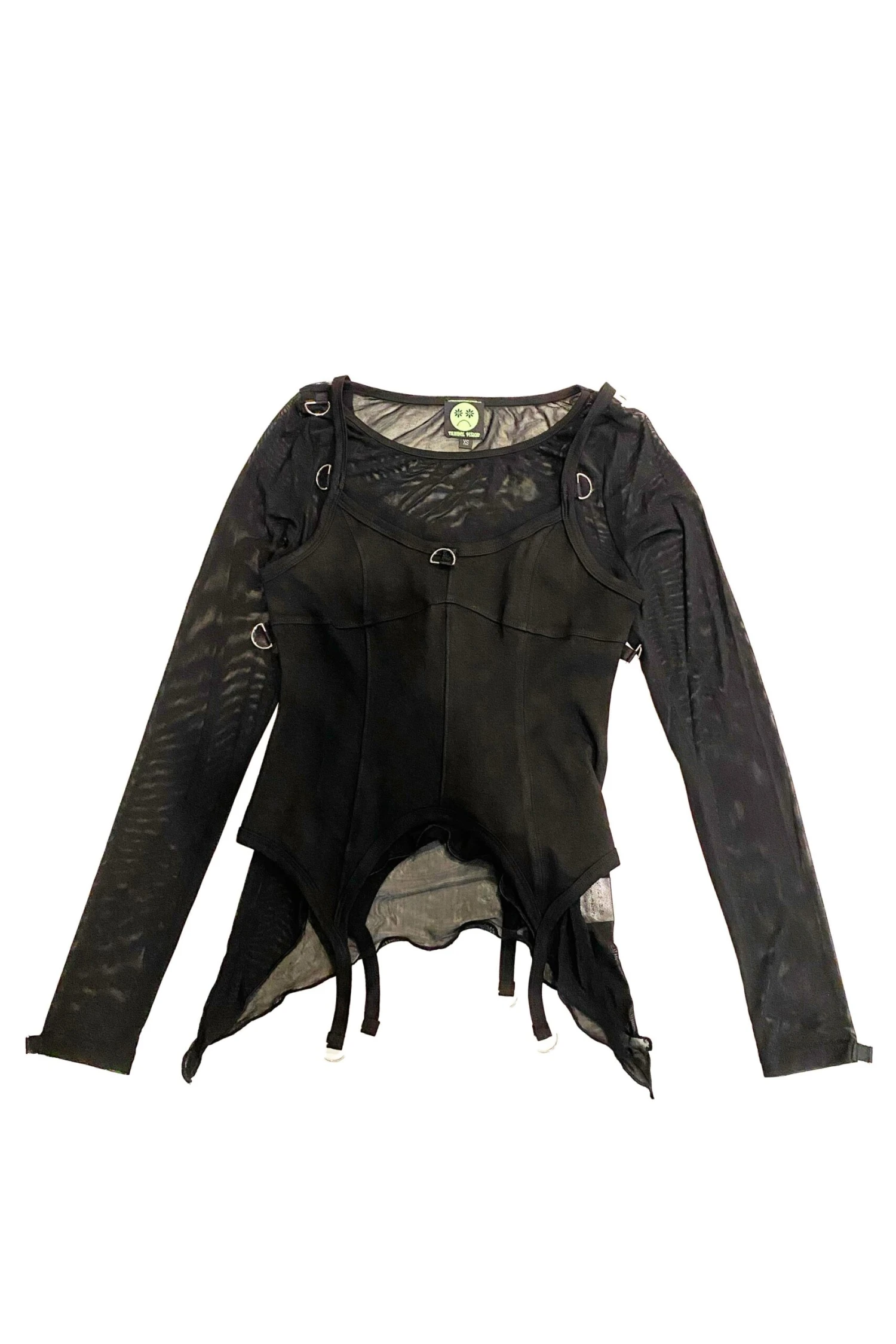 Gish Black Convertible 3-in-1 Layered Top 6 Gish Black Convertible 3-in-1 Layered Top - Image 4