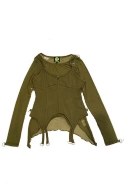 Gish Olive Convertible 3-in-1 Layered Top -TUNNEL Vision Outlet IMG 1553 4d2db478 bacb 438b 9a35 10a02c98233f