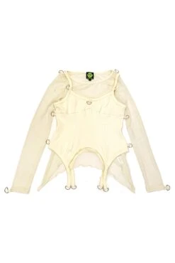 Gish Cream Convertible 3-in-1 Layered Top -TUNNEL Vision Outlet IMG 1554 7847edd3 921f 4eed af5b d0c224297c65