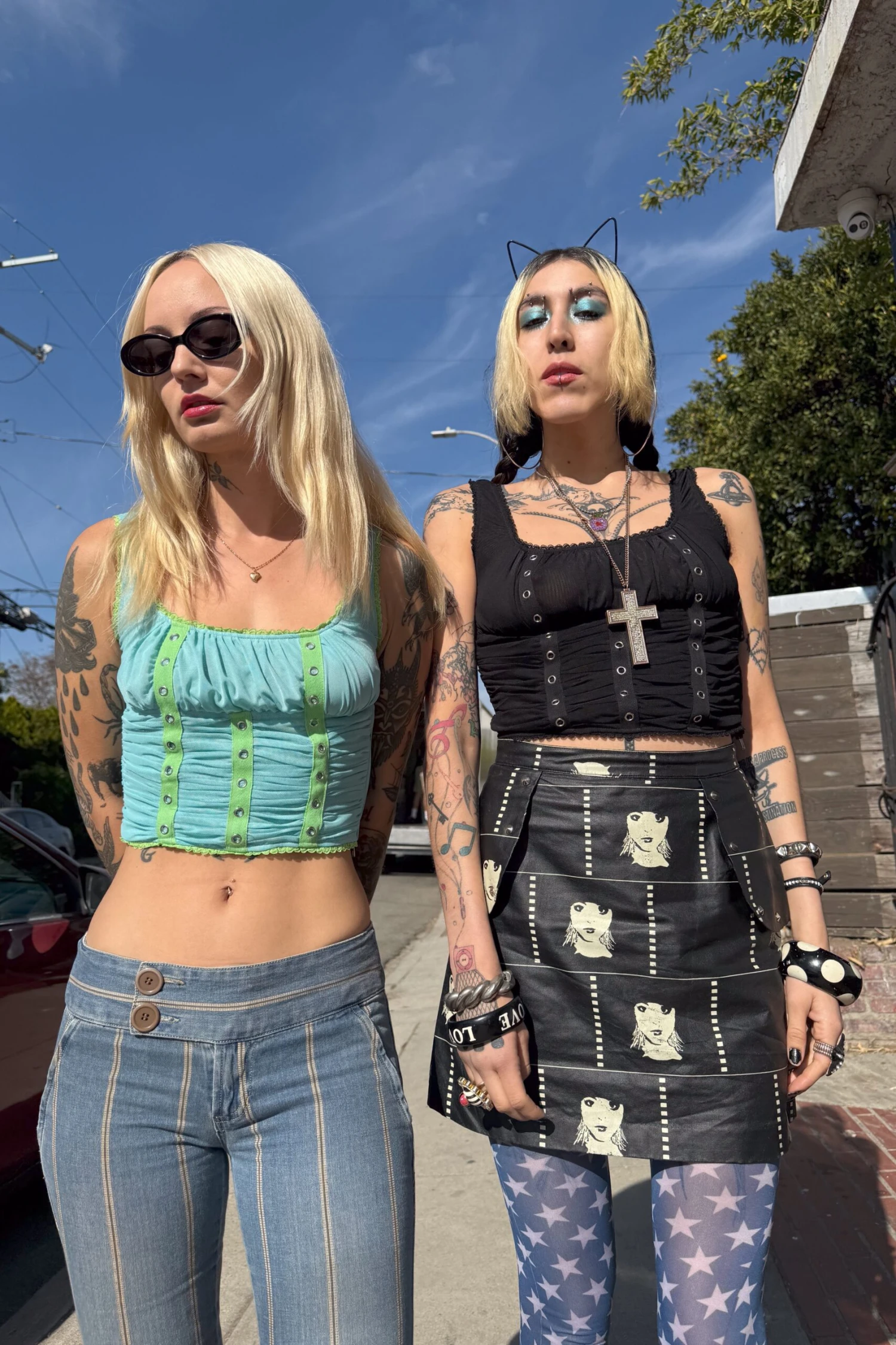 Lexi Aqua Grommet Top 6 Lexi Aqua Grommet Top - Image 4