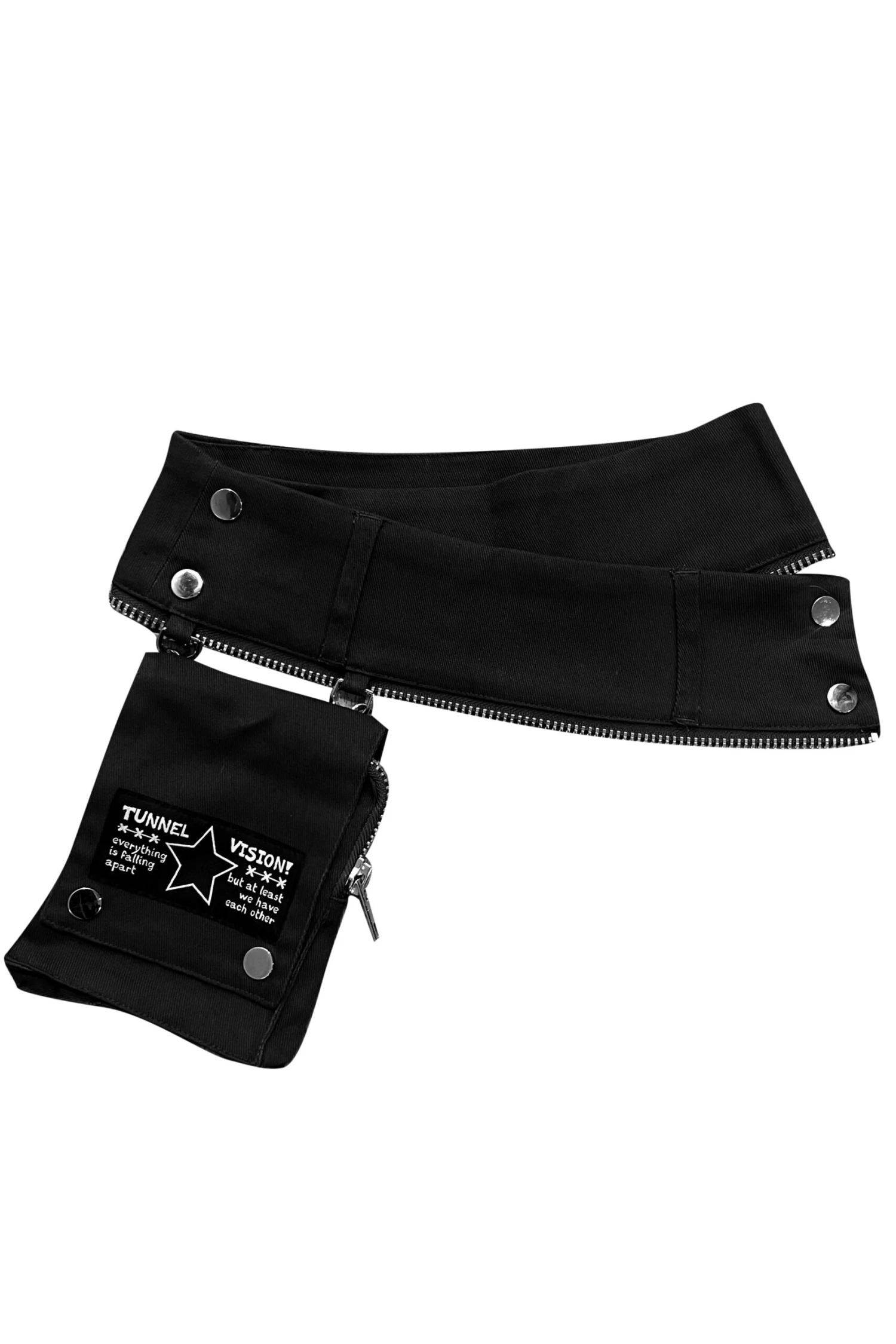 Max Black Utility Mini Skirt 6 Max Black Utility Mini Skirt - Image 4