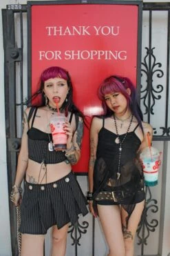 PRE-ORDER: Fairy Tale Black Mesh Top 16 PRE-ORDER: Fairy Tale Black Mesh Top -TUNNEL Vision Outlet IMG 2311