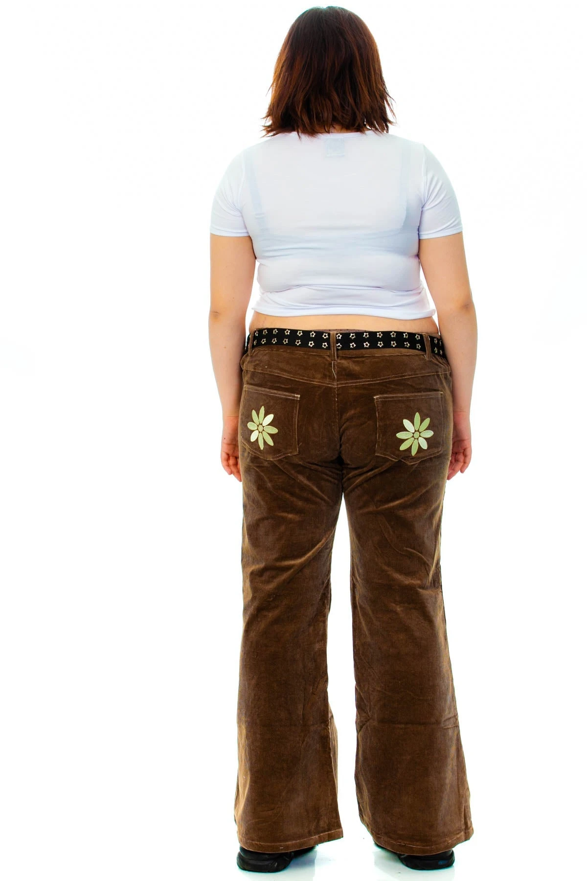 TUNNEL VISION SECONDHAND (GRADE A) Melody Brown Corduroy Flares 6 TUNNEL VISION SECONDHAND (GRADE A) Melody Brown Corduroy Flares - Image 5