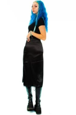 Mel Black Midi Skirt -TUNNEL Vision Outlet IMG 5322