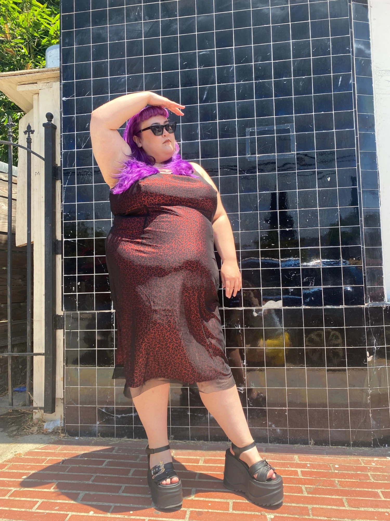 Red Cheetah Cameron Dress 8 Red Cheetah Cameron Dress - Image 6