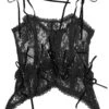 Gwendolyn Black Lace Tie-Up Camisole -TUNNEL Vision Outlet IMG 6412 b5c9e219 d0f2 4ff1 9e83 757e37438f1c