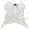 Gwendolyn White Lace Tie-Up Camisole -TUNNEL Vision Outlet IMG 6432 e201d1be f57b 4250 9254 816b4de36f4f