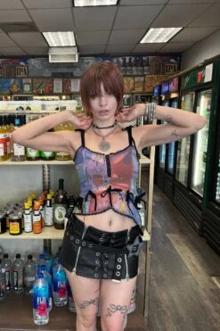 Gwendolyn Printed Tie-Up Camisole 29 Gwendolyn Printed Tie-Up Camisole -TUNNEL Vision Outlet IMG 7086 2 copy