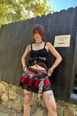 Gwendolyn Black Lace Tie-Up Camisole -TUNNEL Vision Outlet IMG 7199 copy b44bc2d2 d46e 48d4 b5e4 0753f74691d2