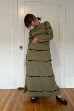 40-in-1 Olive Green Zip-Off Convertible Dress 31 40-in-1 Olive Green Zip-Off Convertible Dress -TUNNEL Vision Outlet IMG 7471