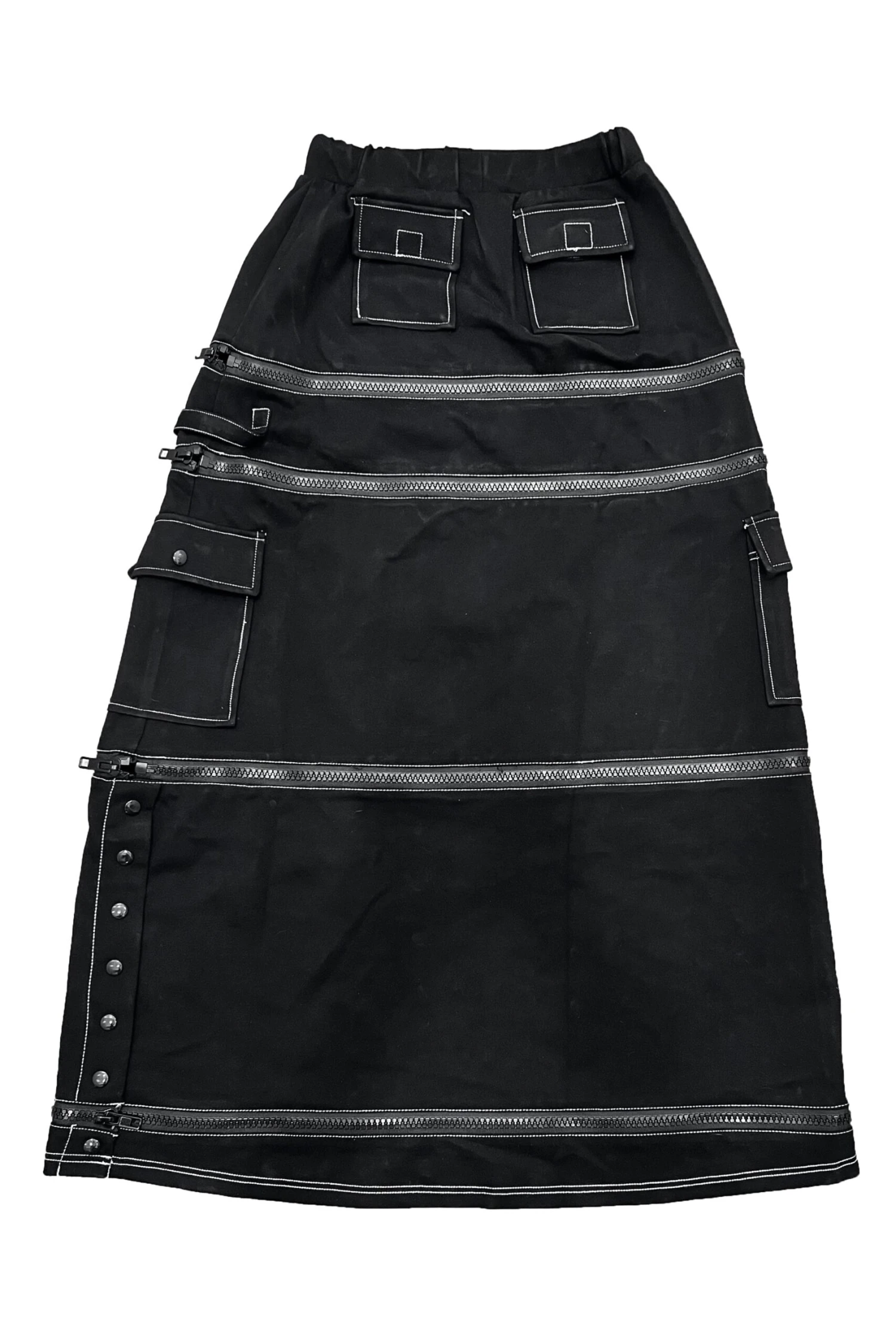 Black Carmen 5-in-1 Convertible Cargo Skirt 17 Black Carmen 5-in-1 Convertible Cargo Skirt - Image 15