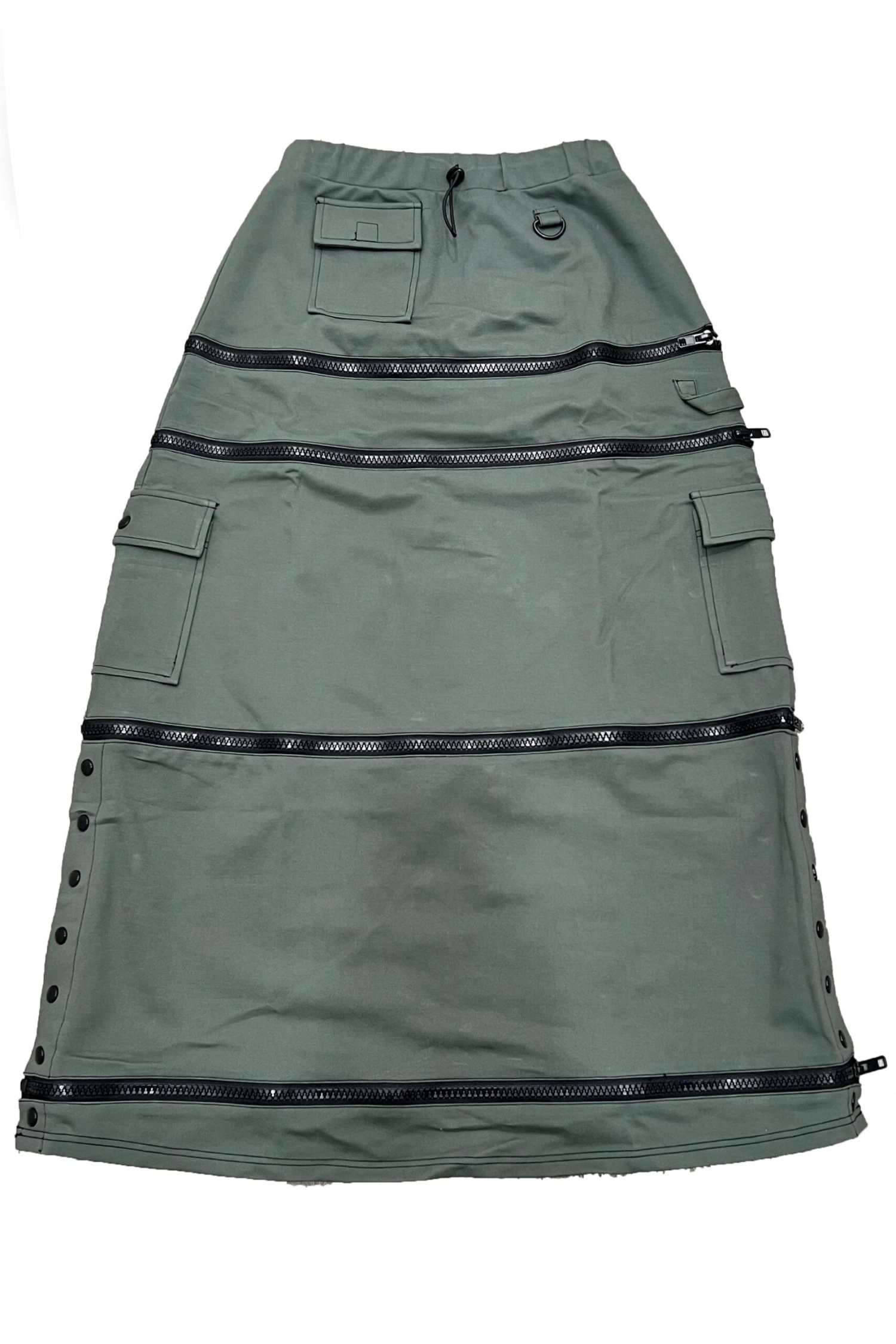 Olive Carmen 5-in-1 Convertible Cargo Skirt 3 Olive Carmen 5-in-1 Convertible Cargo Skirt