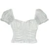 Serafina White Puff-Sleeve Top -TUNNEL Vision Outlet IMG 9599 663aaac1 ac0e 477c 8b8f 44e996c25559