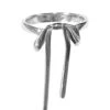 Bow Ribbon Stainless Steel Ring -TUNNEL Vision Outlet IMG 9718