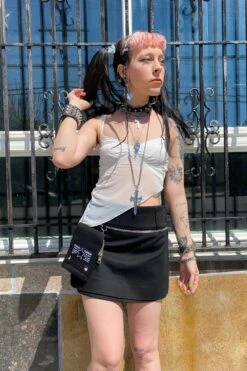 Max Black Utility Mini Skirt 26 Max Black Utility Mini Skirt -TUNNEL Vision Outlet IMG 9807 57a26ba3 ab85 4d32 89ea 0d6c5d2a45cf