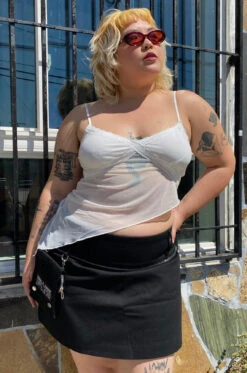 Max Black Utility Mini Skirt 27 Max Black Utility Mini Skirt -TUNNEL Vision Outlet IMG 9817