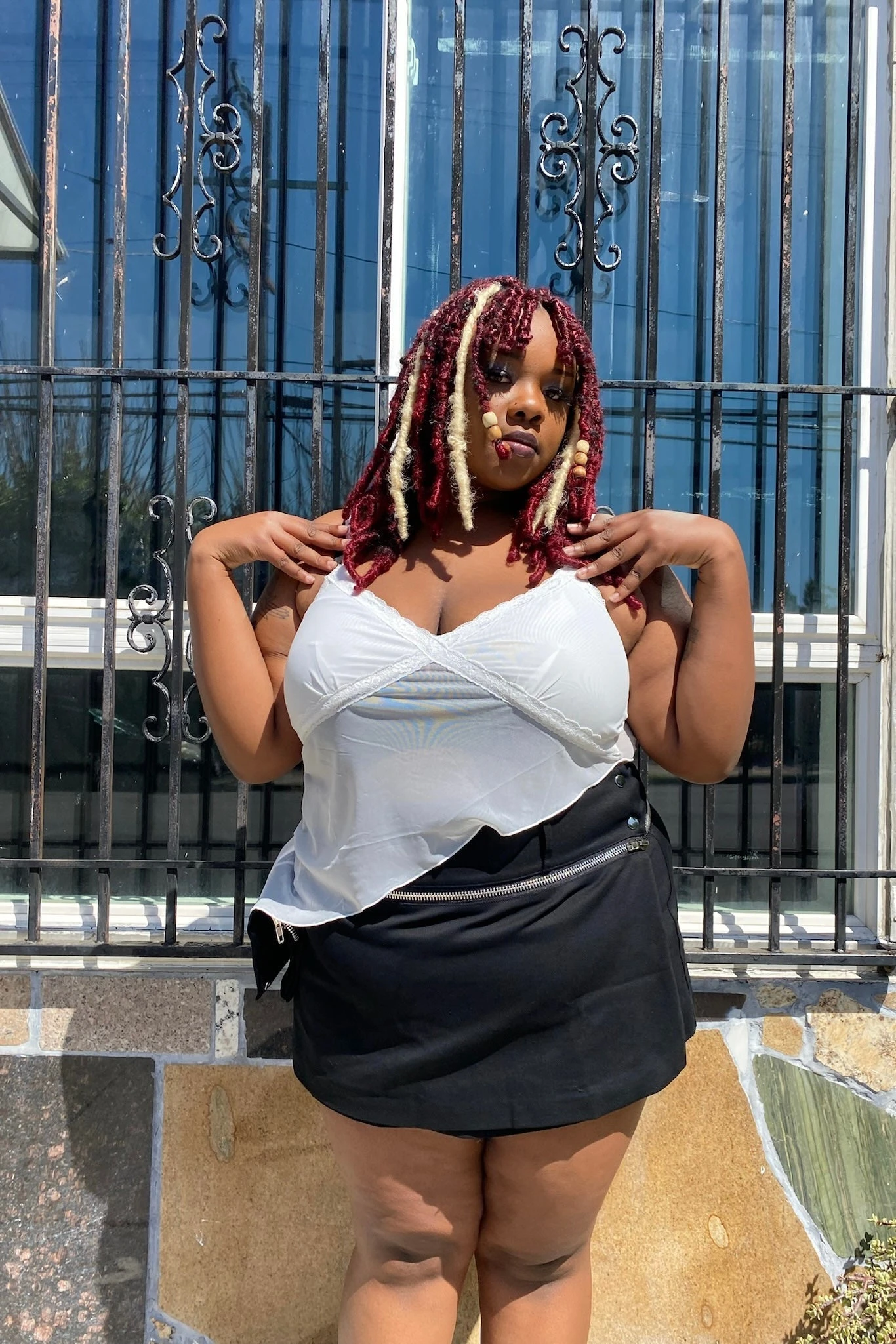 Max Black Utility Mini Skirt 10 Max Black Utility Mini Skirt - Image 8