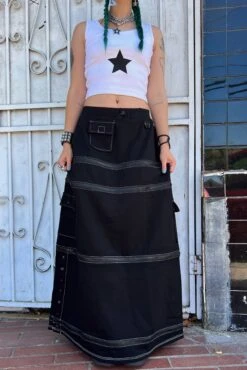 Black Carmen 5-in-1 Convertible Cargo Skirt 26 Black Carmen 5-in-1 Convertible Cargo Skirt -TUNNEL Vision Outlet blk4 0d473eec 6fb0 4f31 b768 2b9cecd8b854