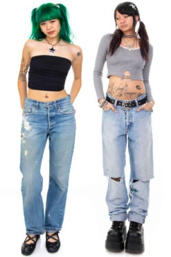 Vintage Classics - Distressed Jeans