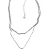 Spin Spin Sugar Double Layer Necklace -TUNNEL Vision Outlet doublelayer 5c5bac55 2ac2 48ff b41b 7041d801cec0
