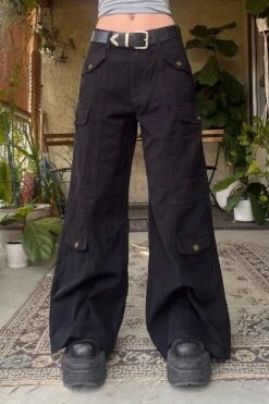 Reggie Black Denim Cargo Baggies 16 Reggie Black Denim Cargo Baggies -TUNNEL Vision Outlet ergasdv