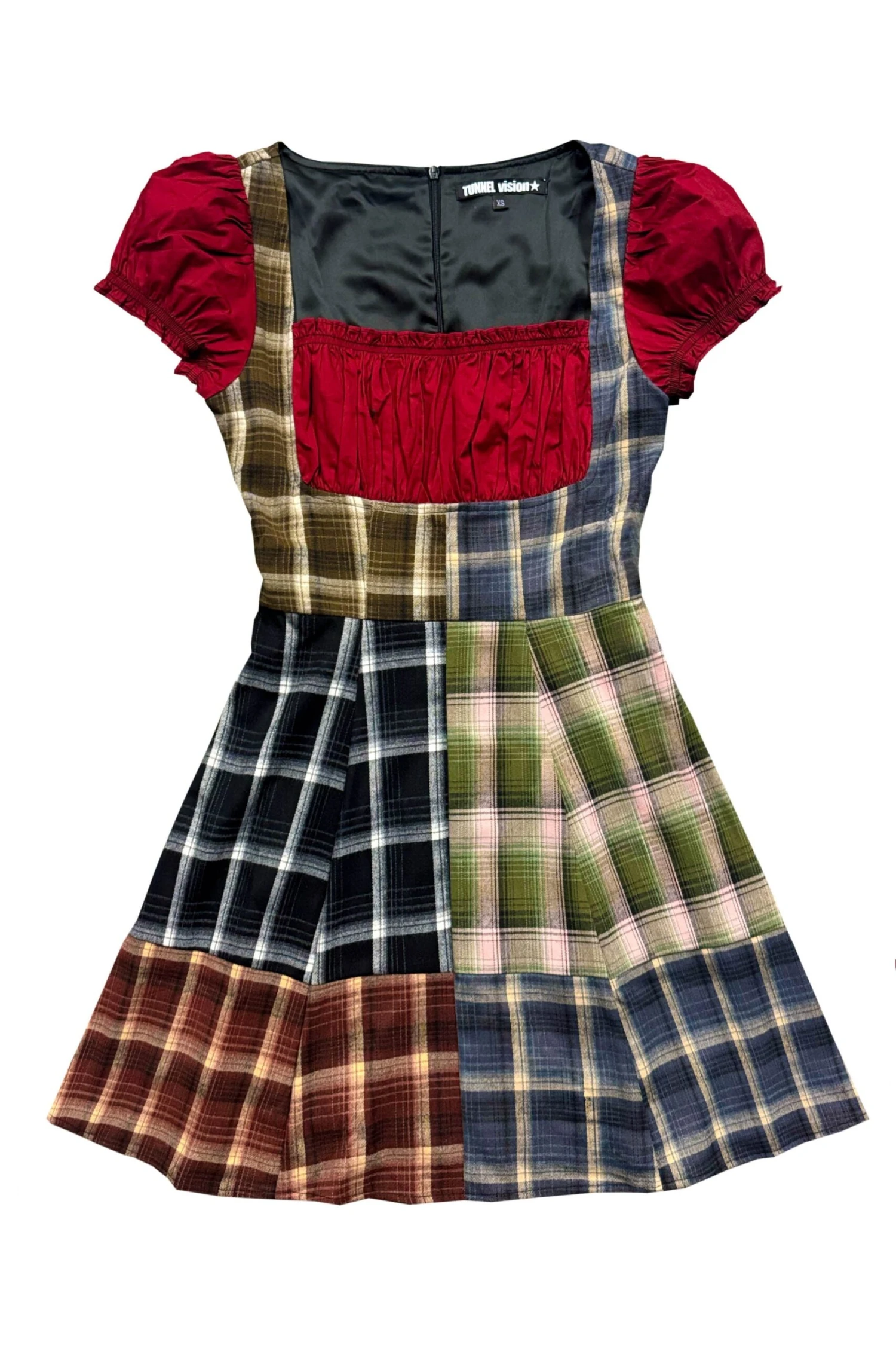 Alicia Underbust Patchwork Dress 3 Alicia Underbust Patchwork Dress