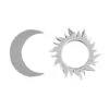 Sun & Moon Stud Earrings -TUNNEL Vision Outlet moonandsunearrings 3b62ec12 1987 49df b25c 53edf3ba9905