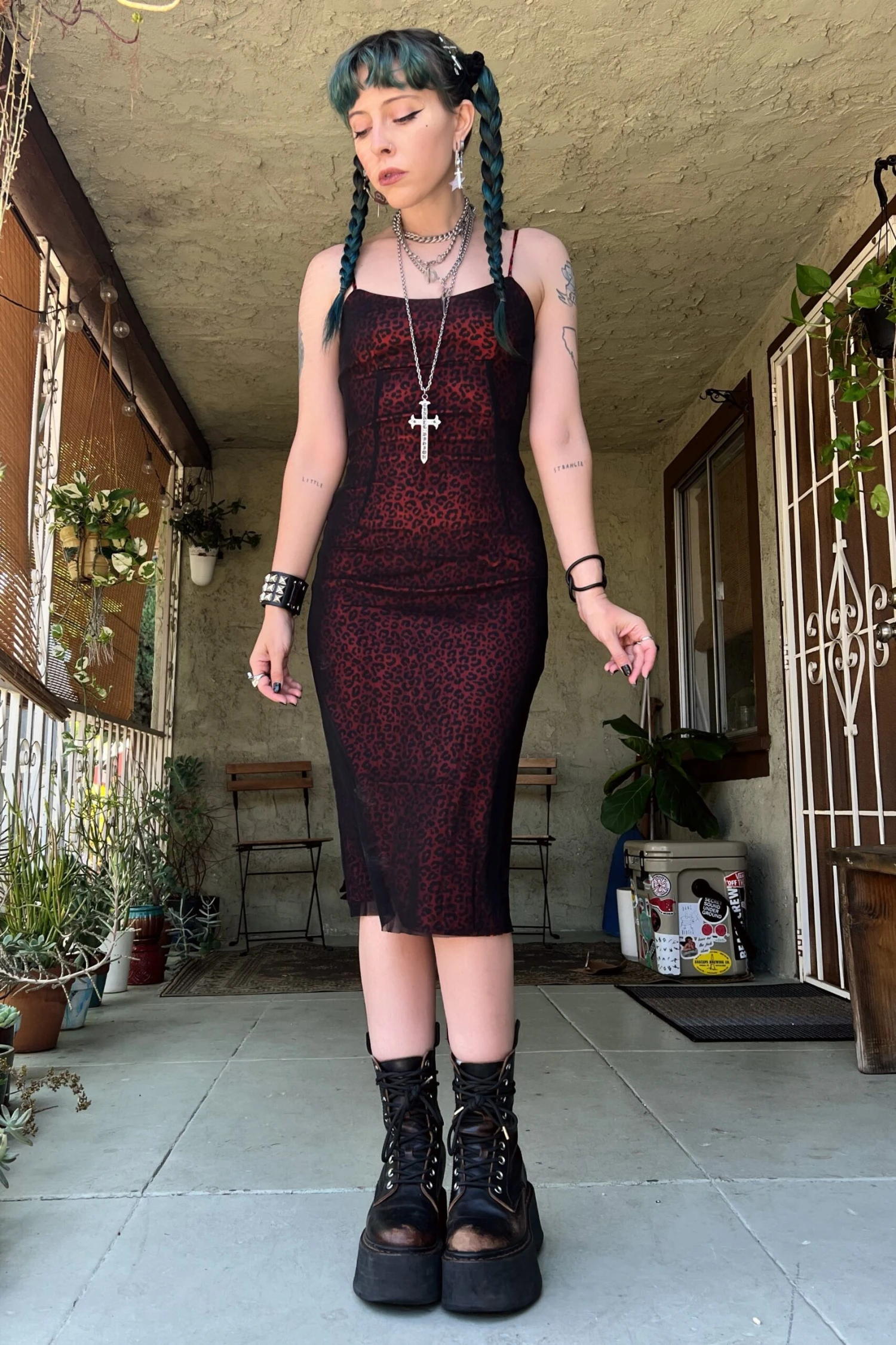 Red Cheetah Cameron Dress 4 Red Cheetah Cameron Dress - Image 2